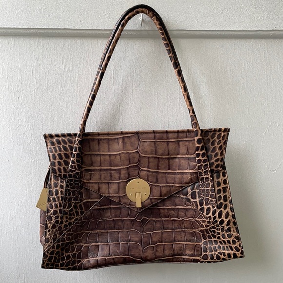 Smythson Handbags - Authentic Smythson leather handbag